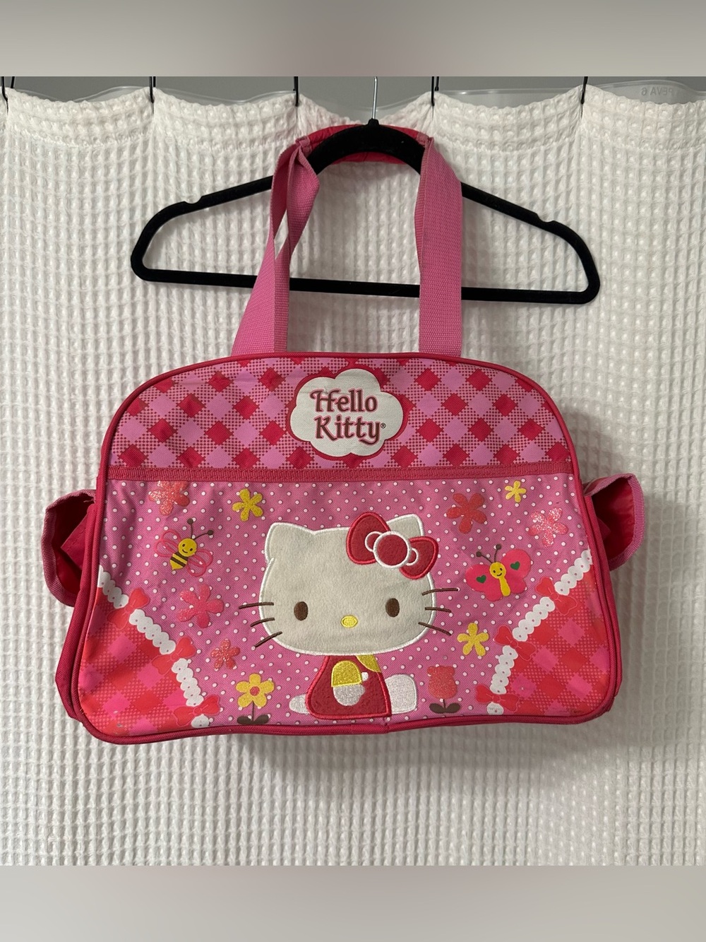 Pink Hello Kitty Duffel Bag